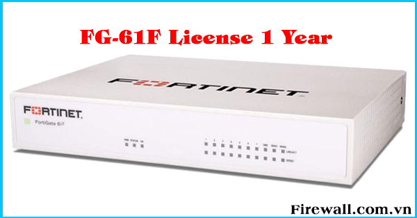 Fortinet Fortigate FG-61F-BDL-950-12 Bundle Security Appliance 10 x GE RJ45 Ports Max 25 User