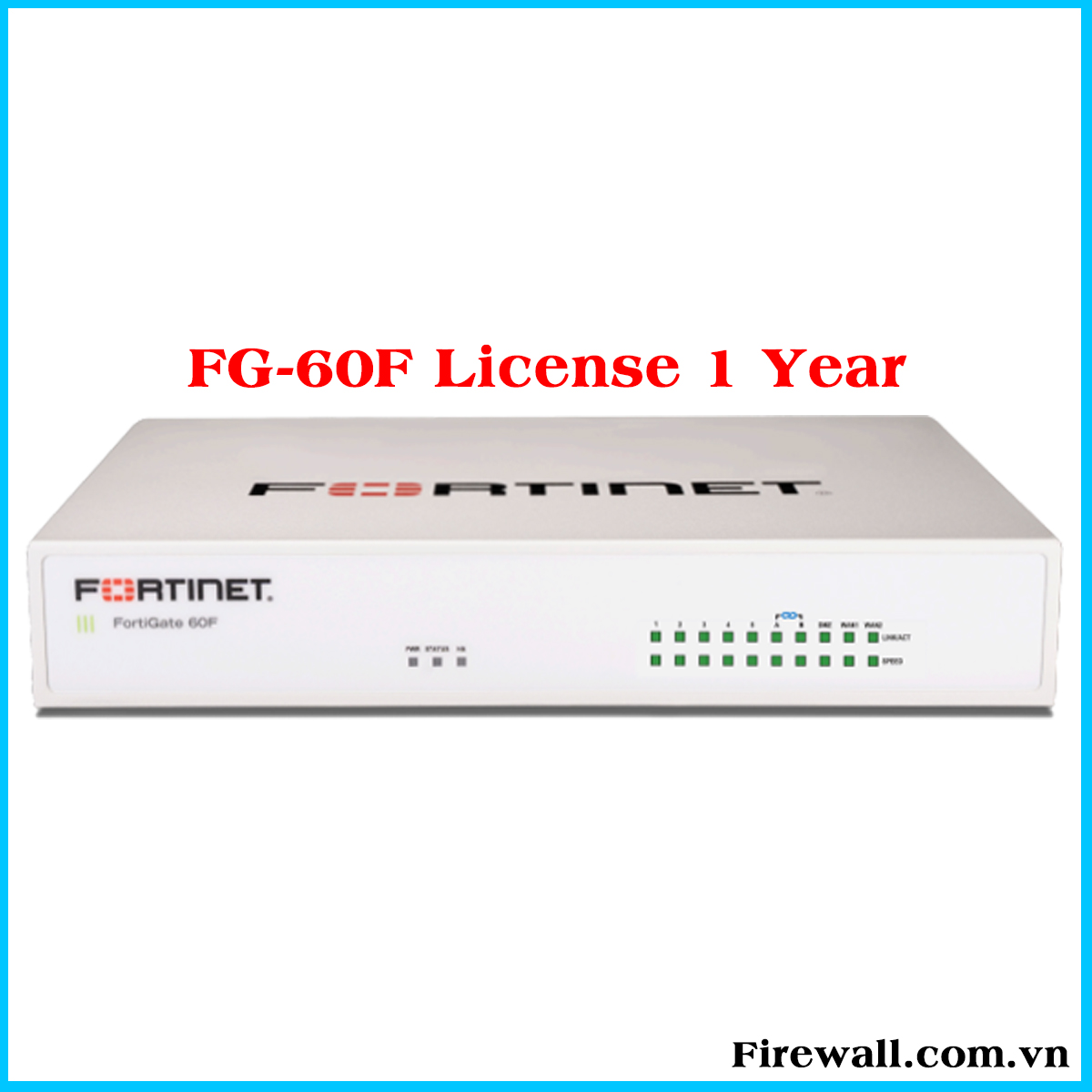 Thiết bị Tường lửa Firewall FortiGate FG-60F-BDL-950-12