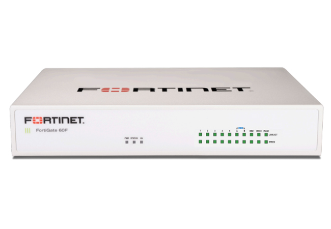 Fortinet Fortigate FG-60F Security Appliance 10 x GE RJ45 Ports Max 25 User