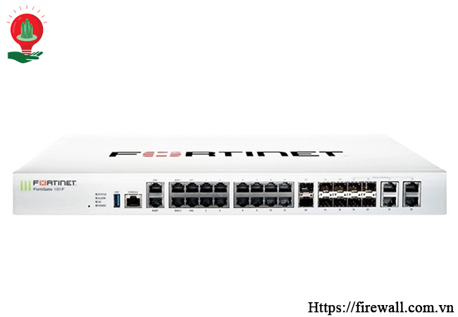 Fortinet FortiGate FG-101F Security Appliance 22 x GE RJ45 Ports, 4 SFP Max 150 User