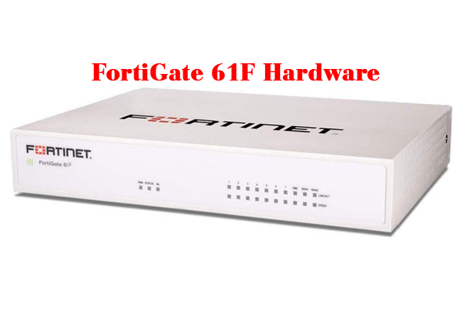 Fortinet Fortigate FG-61F Security Appliance 10 x GE RJ45 Ports Max 25 User