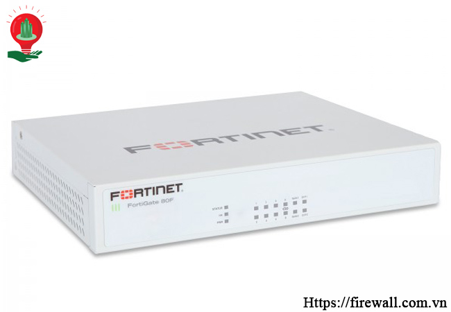 Fortinet Fortigate FG-80F Security Appliance 8 x GE RJ45 Ports, 2 x RJ45/SFP Max 50 User