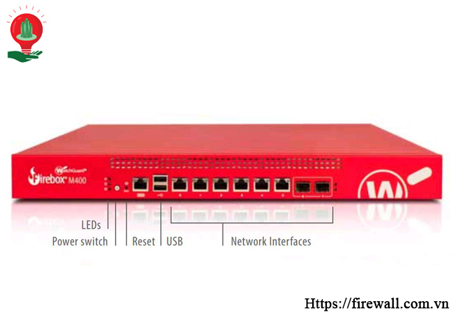 WatchGuard Firebox M400 with 1-Year Basic Security Suite