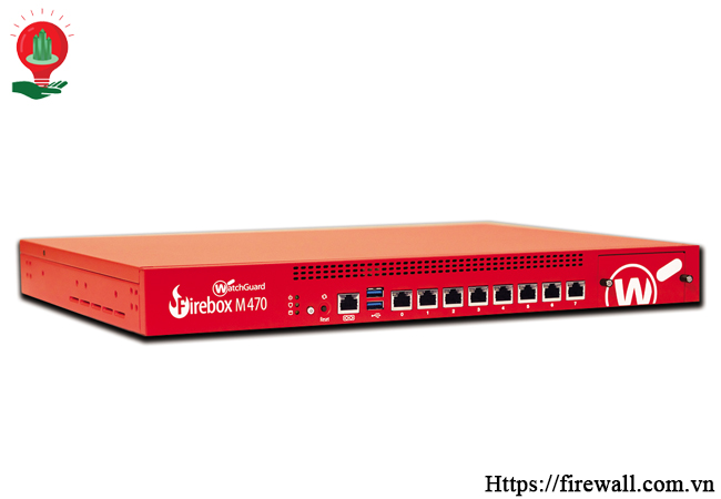 WatchGuard Firebox M470 with 1-yr Basic Security Suite