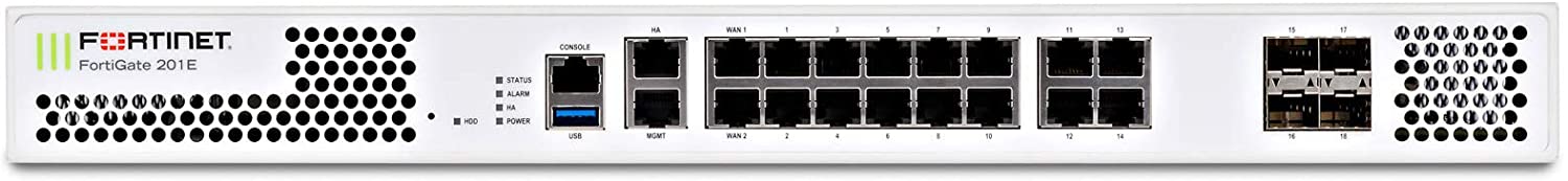 FG-201E-BDL-950-60 Firewall Fortigate Hardware Plus 5 Year 24x7 UTP