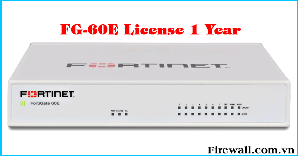 Thiết bị Tường lửa Firewall FortiGate FG-60E-BDL-950-12