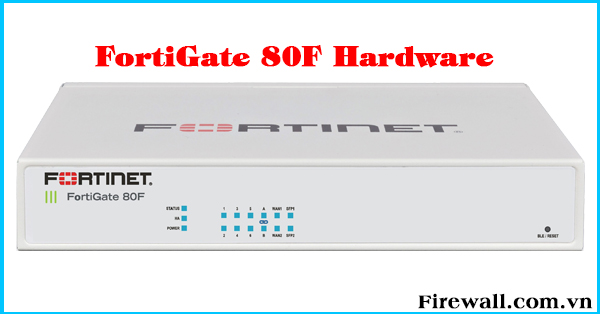 Fortinet Fortigate FG-80F Security Appliance 8 x GE RJ45 Ports, 2 x RJ45/SFP Max 50 User