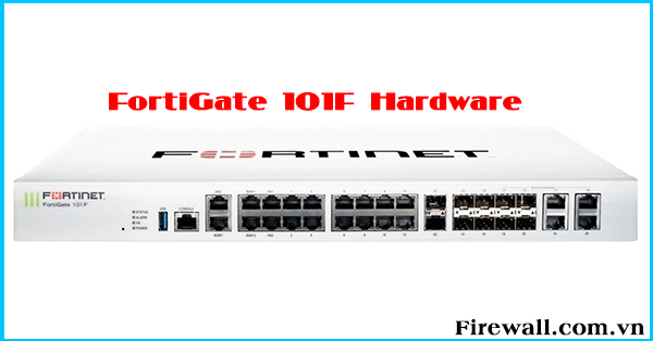 Fortinet FortiGate FG-101F Security Appliance 22 x GE RJ45 Ports, 4 SFP Max 150 User