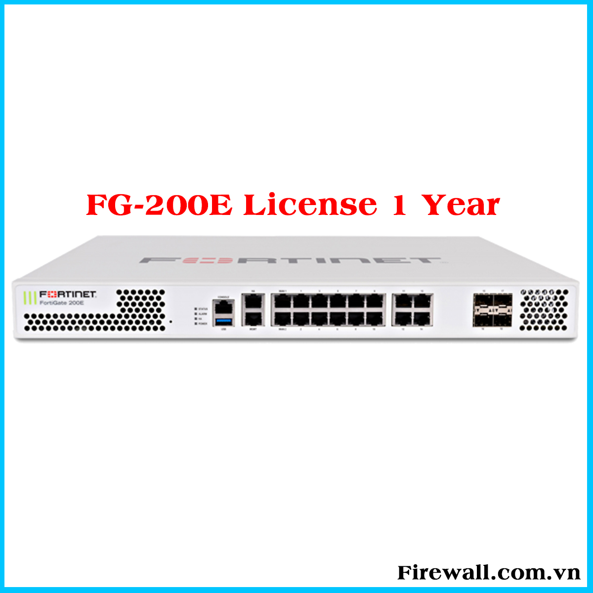 Thiết bị Tường lửa Firewall FortiGate FG-200E-BDL-950-12
