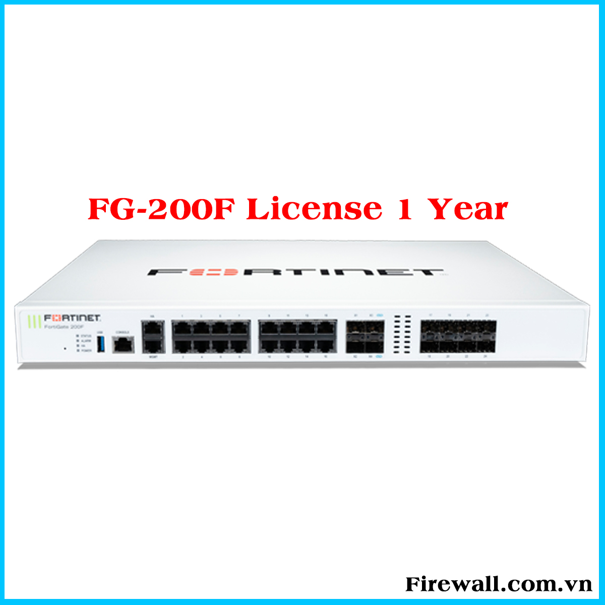 Thiết bị Tường lửa Firewall FortiGate FG-200F-BDL-950-12